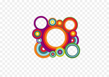 Shape Circle Geometry Color - Multi-colored circle border Shape Circle Geometry Color - Multi-colored circle border