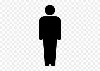 Shape, Medical Icons, Human Body, Standing, Man, Male, - Human Icon Silhouette