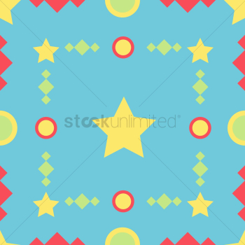 Shapes pattern Shapes pattern