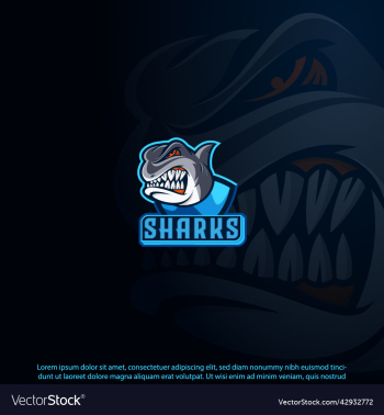 sharks mascot logo