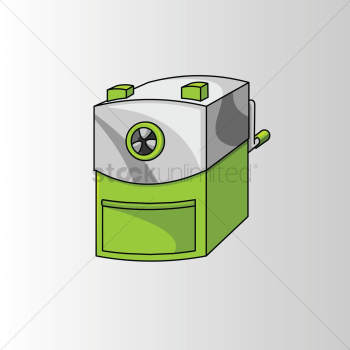 Sharpener on a gradient background Sharpener on a gradient background
