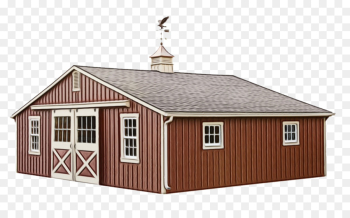 shed house roof building property