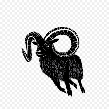 Sheep Goat Chinese calendar Chinese zodiac - Hand-painted goat 