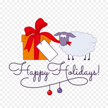 Sheep - Happy holiday Sheep - Happy holiday