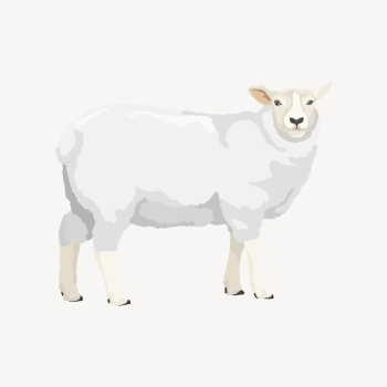 Sheep illustration clipart vector | Free Vector Illustration - rawpixel Sheep illustration clipart vector | Free Vector Illustration - rawpixel