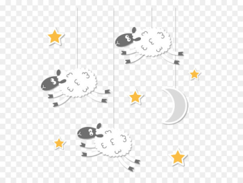 Sheep Vector Resources Clip art - Sheep on the sky vector clip art 