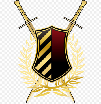 Shield - Golden Shield Badge Shield - Golden Shield Badge