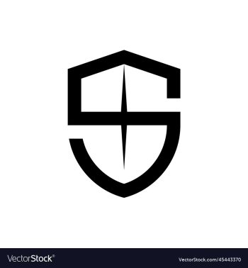 shield letter s security safety service logo shield letter s security safety service logo