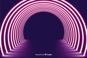 Shining neon lights stage background Free Vector Shining neon lights stage background Free Vector