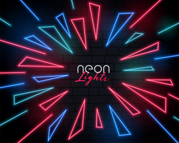 Shiny neon light burst style abstract Free Vector Shiny neon light burst style abstract Free Vector