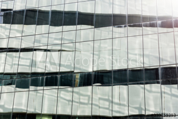 Shiny reflective building exterior Shiny reflective building exterior
