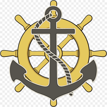 Ships Wheel, Anchor, Ship, Yellow, Emblem PNG Ships Wheel, Anchor, Ship, Yellow, Emblem PNG