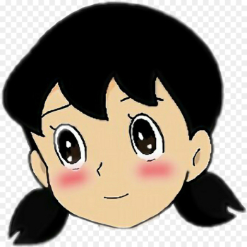 Shizuka Minamoto Doraemon Nobita Nobi Sticker - doraemon Shizuka Minamoto Doraemon Nobita Nobi Sticker - doraemon