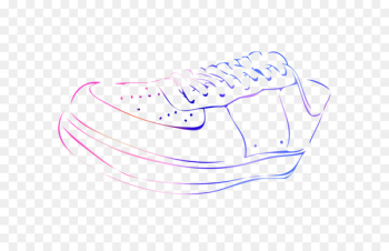 Shoe Walking Pattern Sneakers Illustration - Shoe Walking Pattern Sneakers Illustration -