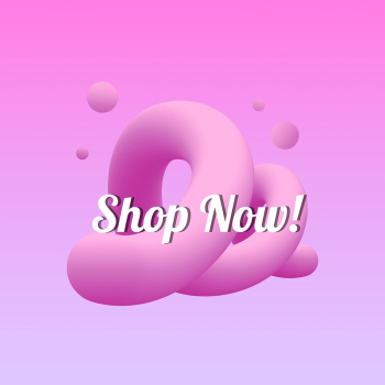 Shop now! badge template, pink | Free Vector Template - rawpixel
