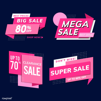 Shop sale promotion advertisements vector set | Free stock vector - 538256 Shop sale promotion advertisements vector set | Free stock vector - 538256