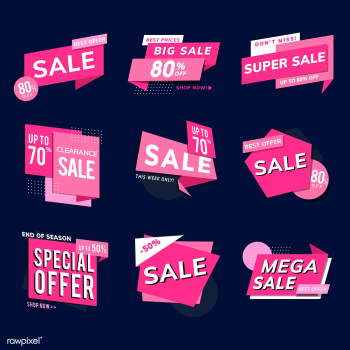 Shop sale promotion advertisements vector set | Free stock vector - 538278 Shop sale promotion advertisements vector set | Free stock vector - 538278