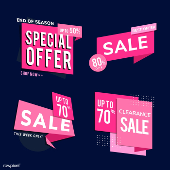Shop sale promotion advertisements vector set | Free stock vector - 538288 Shop sale promotion advertisements vector set | Free stock vector - 538288
