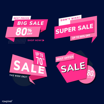 Shop sale promotion advertisements vector set | Free stock vector - 538293 Shop sale promotion advertisements vector set | Free stock vector - 538293