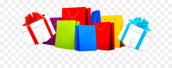 Shopping bag Gift - A bunch of color shopping bags Shopping bag Gift - A bunch of color shopping bags