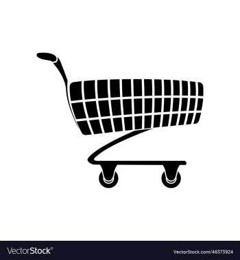 shopping cart black silhouette icon shopping cart black silhouette icon