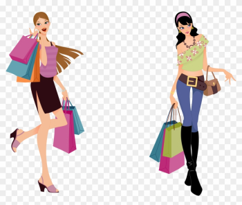 Shopping Fashion Clip Art - Fashion Shopping Girl Vector Shopping Fashion Clip Art - Fashion Shopping Girl Vector