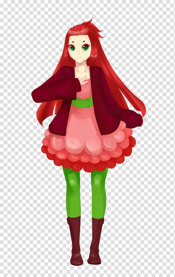 Shortcake Strawberry Halloween costume, strawberry transparent background PNG clipart
