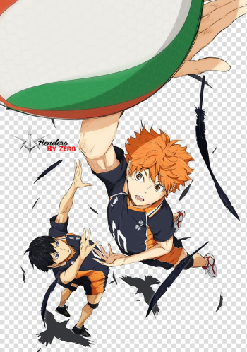 Shoyo Hinata Haikyu!! Tobio Kageyama Anime Character, Anime transparent background PNG clipart