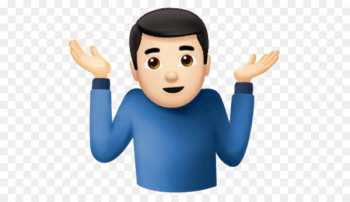 Shrug Emoji Emoticon iPhone - Emoji Shrug Emoji Emoticon iPhone - Emoji