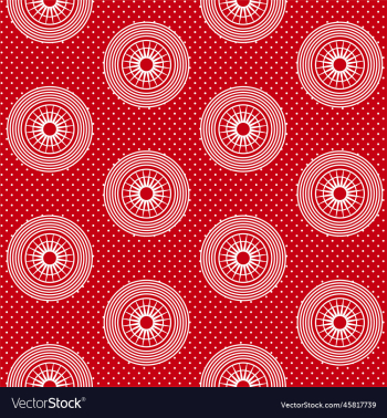 shweshwe red white circle shweshwe red white circle