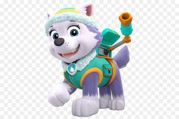 Siberian Husky Iron-on The New Pup Child Clip art - Everest Paw Patrol Png 