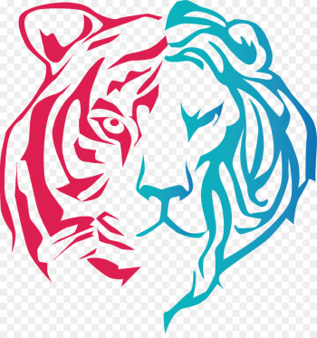 Siberian Tiger Drawing White tiger Clip art - lion png download ...