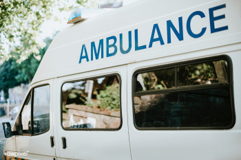 Side of a British ambulance | Free stock photo - 527125