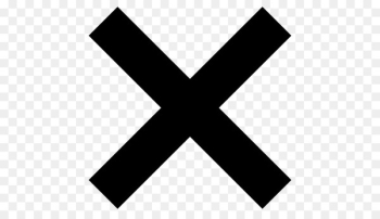 Sign Symbol X mark Check mark Christian cross - symbol Sign Symbol X mark Check mark Christian cross - symbol