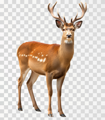 Sika Deer - PNG transparent background Sika Deer - PNG transparent background