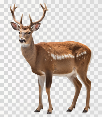 Sika Deer - PNG transparent background Sika Deer - PNG transparent background