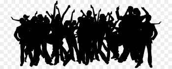 Silhouette, Art, Party, Crowd, People PNG Silhouette, Art, Party, Crowd, People PNG