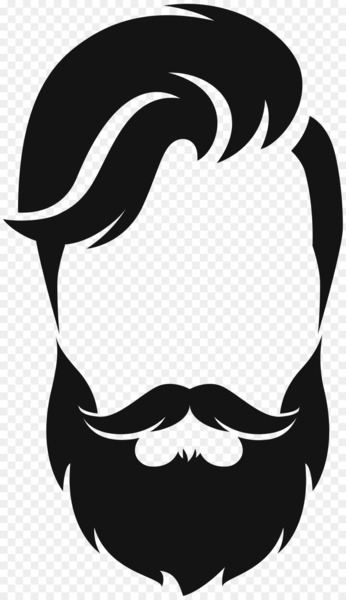 Silhouette Beard Moustache Clip art - hair style Silhouette Beard Moustache Clip art - hair style