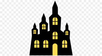 Silhouette Castle Clip art - Silhouette Silhouette Castle Clip art - Silhouette