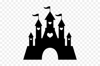 Silhouette Castle Disney Princess Clip art - Disney castle Silhouette Castle Disney Princess Clip art - Disney castle