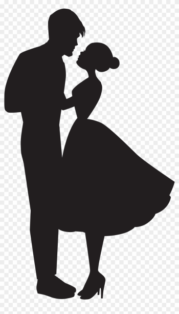 Silhouette Clipart Love - Couple Silhouette Png Silhouette Clipart Love - Couple Silhouette Png