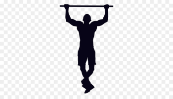 Silhouette CrossFit Exercise Calisthenics T-shirt - silhouette 