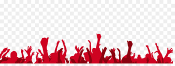 Silhouette Download - Silhouette crowd 