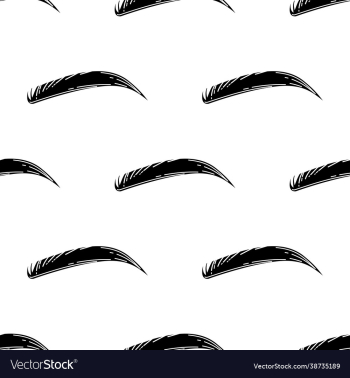 silhouette eyebrow tattoo seamless pattern silhouette eyebrow tattoo seamless pattern