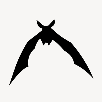 Silhouette flying bat clipart, animal | Free Photo - rawpixel Silhouette flying bat clipart, animal | Free Photo - rawpixel