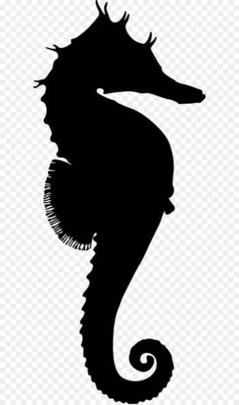 Silhouette Great seahorse New Holland seahorse Clip art - Seahorse PNG 