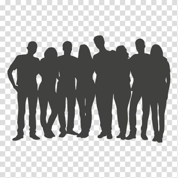 Silhouette , group of people transparent background PNG clipart Silhouette , group of people transparent background PNG clipart