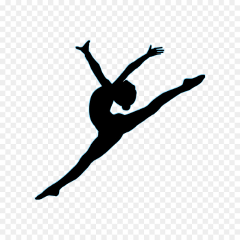 Silhouette, Gymnastics, Art, Athletic Dance Move, Ballet Dancer PNG
