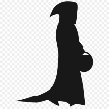 Silhouette Halloween Clip art - Halloween Silhouette PNG Clipart Image 
