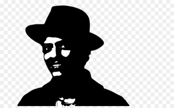 silhouette head headgear black-and-white hat silhouette head headgear black-and-white hat
